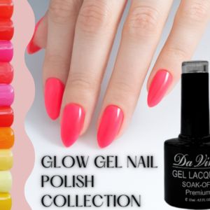 Glow gel nail polish collection- לק ג'ל קולקציה זוהרת